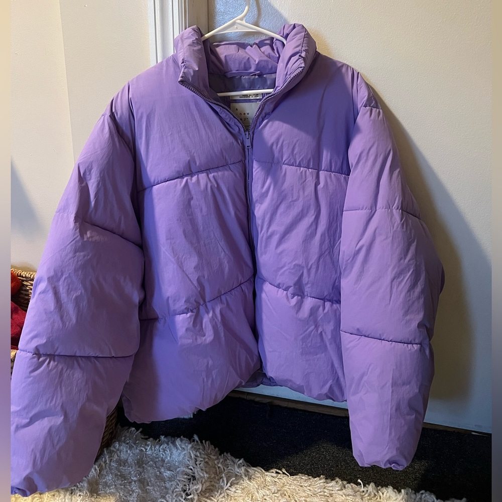 XXL Purple Puffer Jacket from Target
